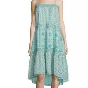 Calypso St. Barth Aqua High Low Dress Size M